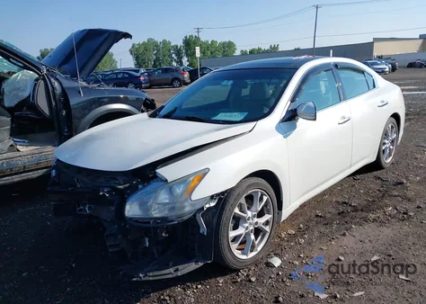2014 Nissan Maxima 3.5 Sv z USA, uszkodzony, nr VIN 1N4AA5AP2EC914496